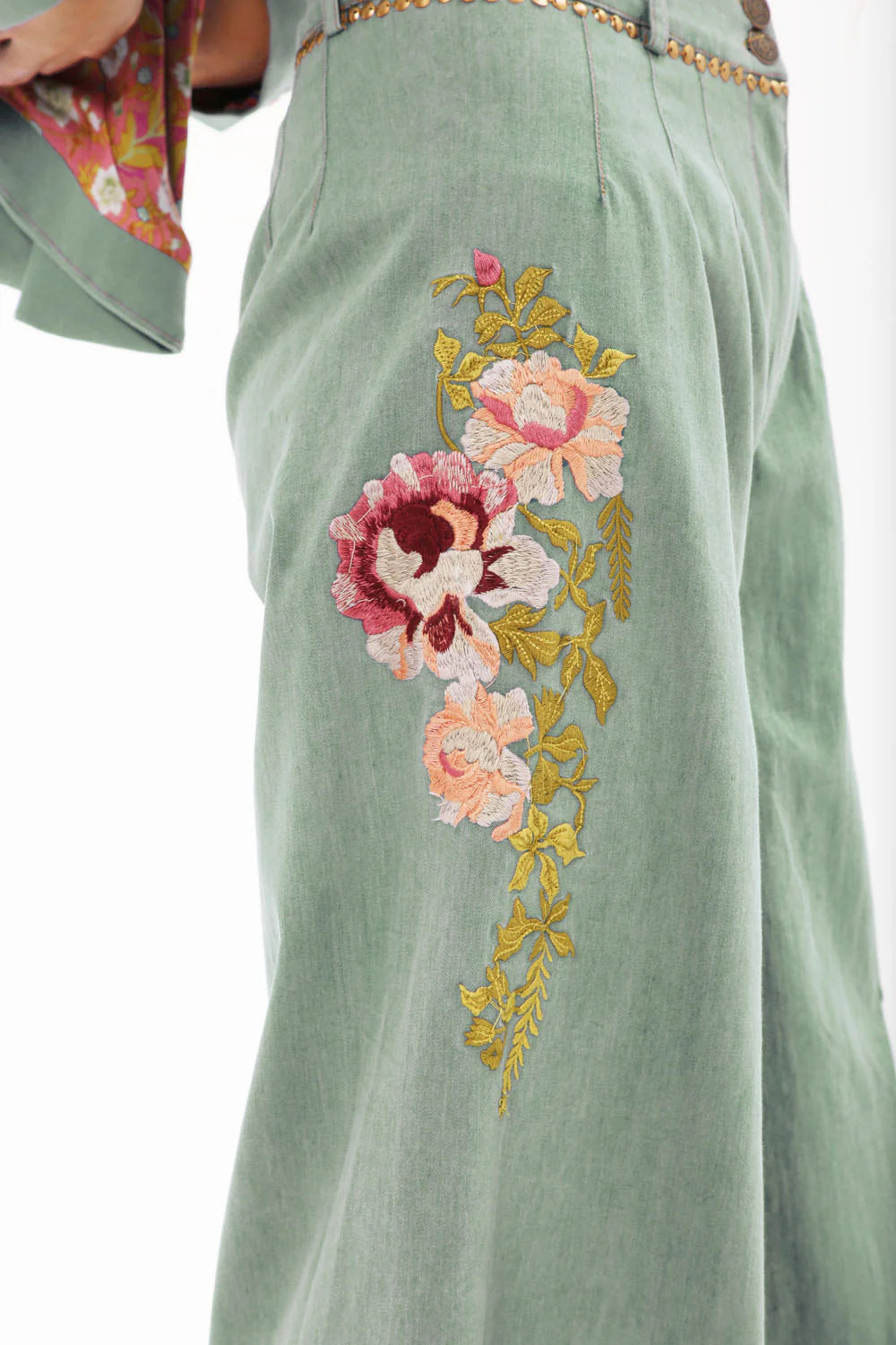 Time to Shine Denim Pants-Pants-Aratta-Shop with Bloom West Boutique, Women's Fashion Boutique, Located in Houma, Louisiana