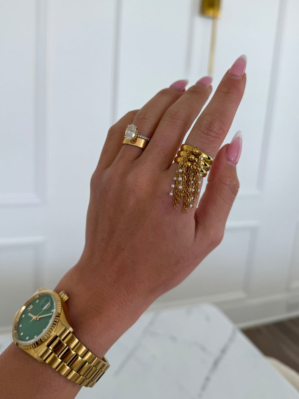 JADE RING-Chansuttpearls-Shop with Bloom West Boutique, Women's Fashion Boutique, Located in Houma, Louisiana