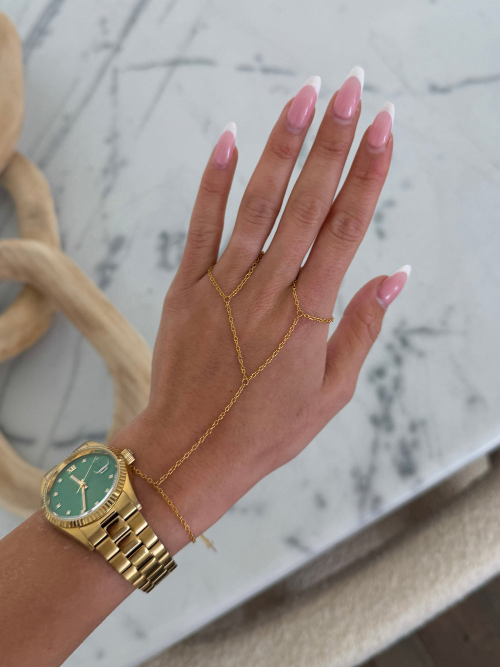 DOUBLE HAND CHAIN-Chansuttpearls-Shop with Bloom West Boutique, Women's Fashion Boutique, Located in Houma, Louisiana