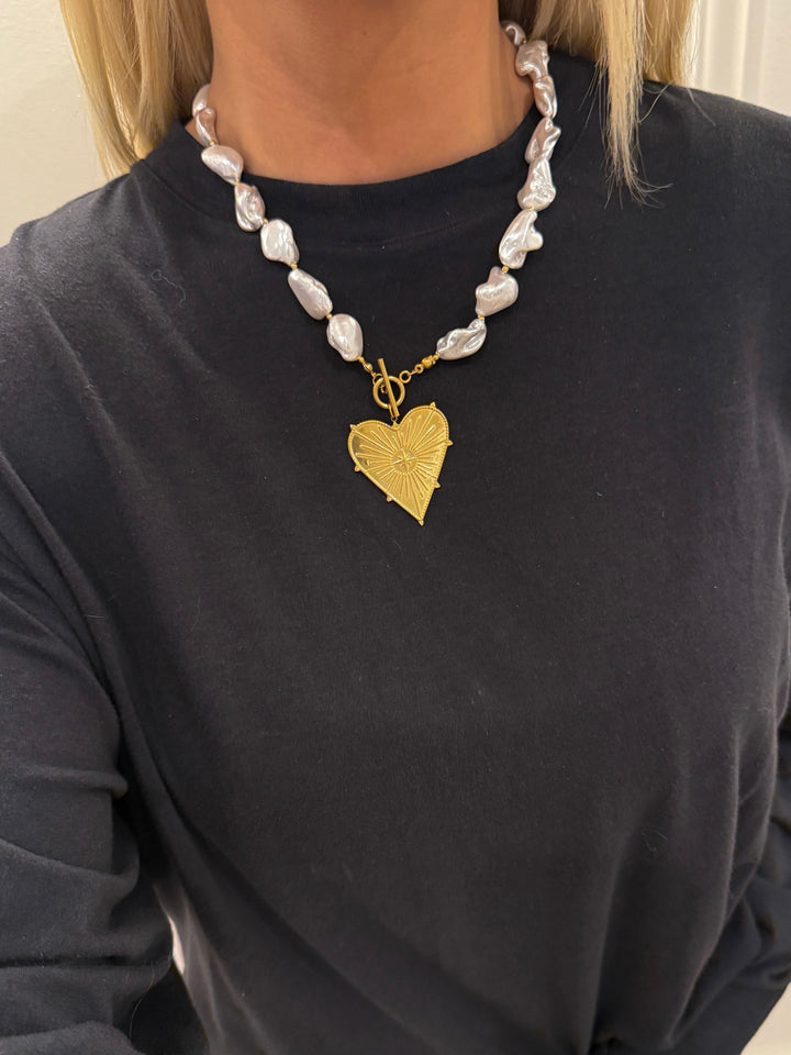 BLAZE NECKLACE-Chansuttpearls-Shop with Bloom West Boutique, Women&