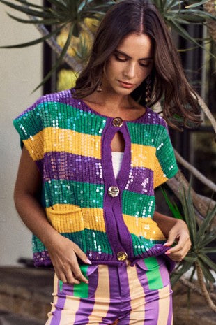 Krewe of Endymion Top PREORDER-Tops-LovLov-Shop with Bloom West Boutique, Women's Fashion Boutique, Located in Houma, Louisiana