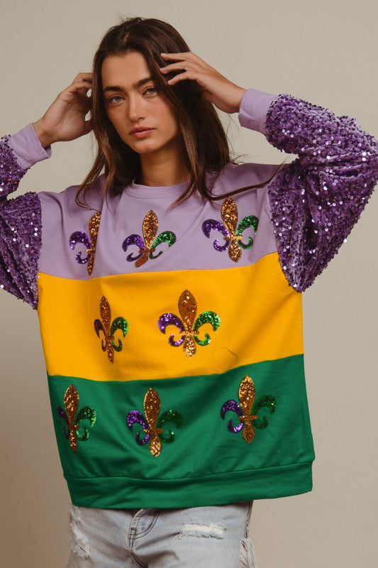 Krewe of Athena Top PREORDER-Tops-Bibi-Shop with Bloom West Boutique, Women's Fashion Boutique, Located in Houma, Louisiana