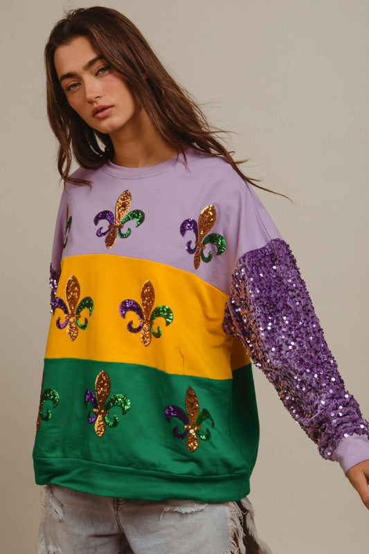 Krewe of Athena Top PREORDER-Tops-Bibi-Shop with Bloom West Boutique, Women's Fashion Boutique, Located in Houma, Louisiana