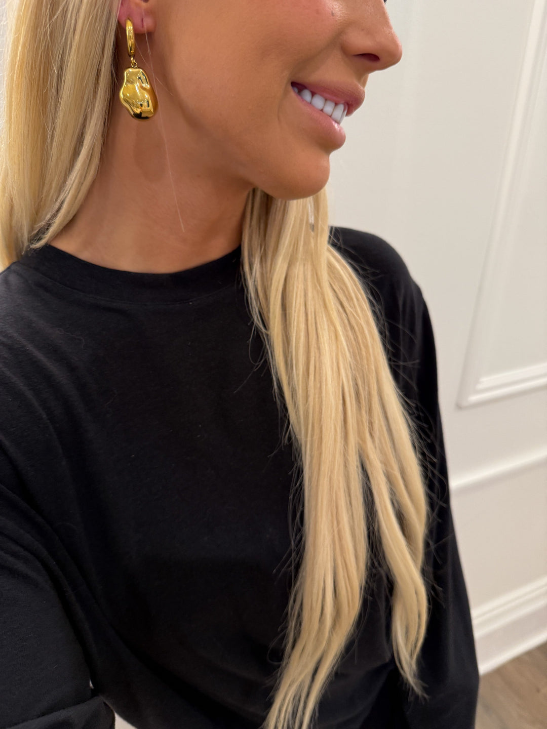 GOLD SADIE EARRINGS-Chansuttpearls-Shop with Bloom West Boutique, Women&