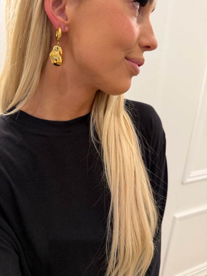GOLD SADIE EARRINGS-Chansuttpearls-Shop with Bloom West Boutique, Women&