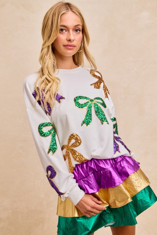 Krewe of Titans Top PREORDER-Tops-Bibi-Shop with Bloom West Boutique, Women's Fashion Boutique, Located in Houma, Louisiana
