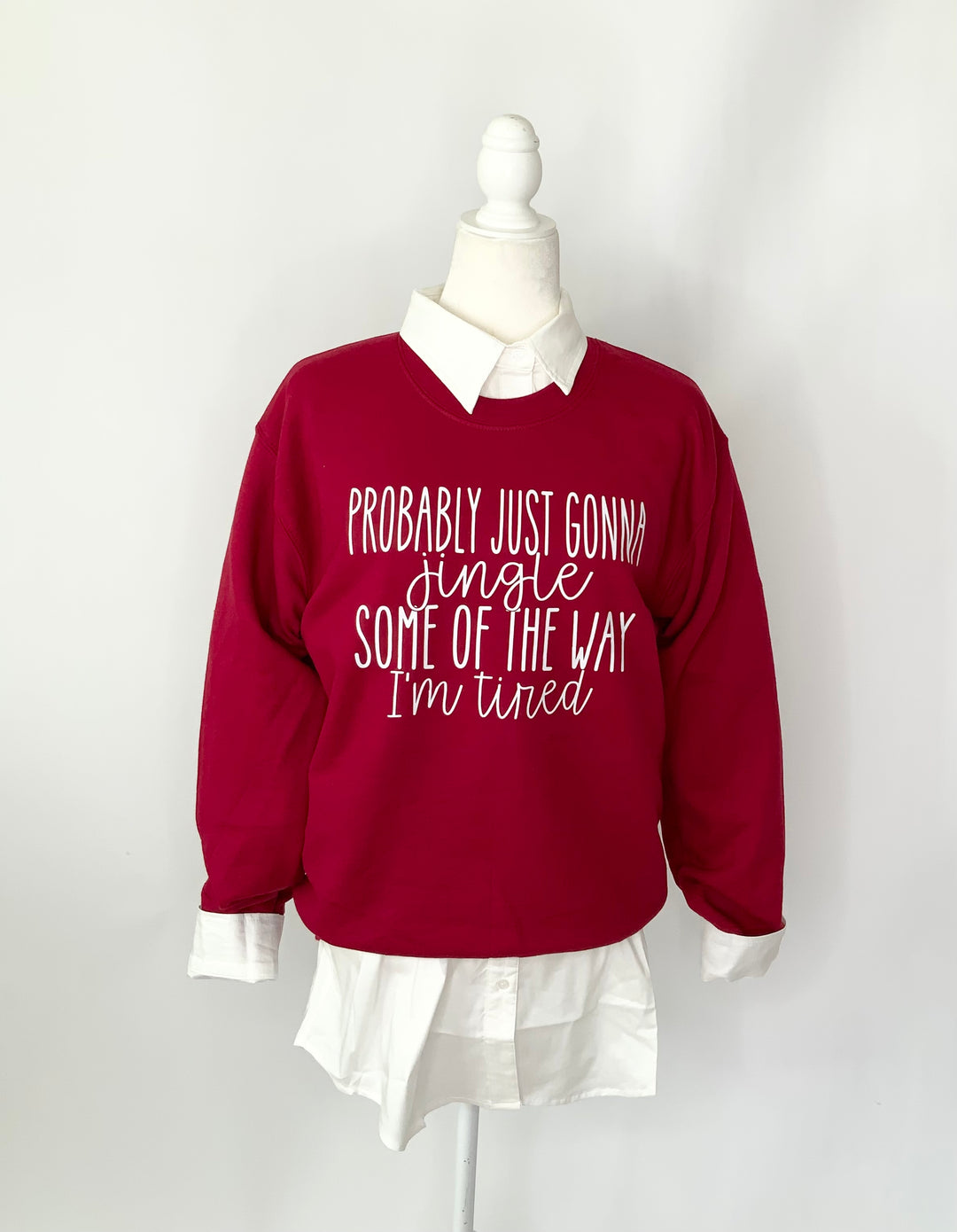 Probably Just Going to Jingle Some Of the Way Sweatshirt-Tops-Bloom West Boutique-Shop with Bloom West Boutique, Women's Fashion Boutique, Located in Houma, Louisiana