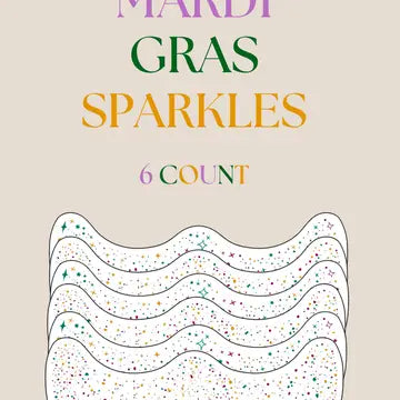 Mardi Gras Face Freckles Pack of 6-Tattoo-La Luna Belle-Shop with Bloom West Boutique, Women's Fashion Boutique, Located in Houma, Louisiana