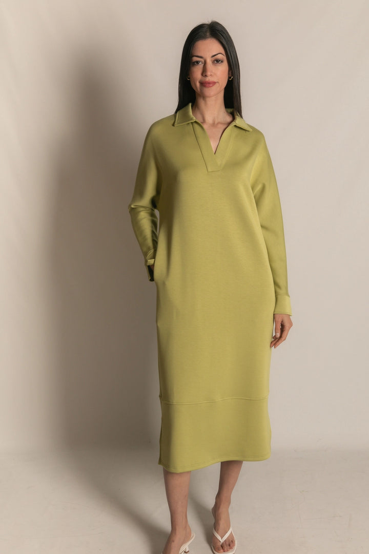 Honeylight Haven Midi Dress in Green-Midi Dresses-P. Cill-Shop with Bloom West Boutique, Women&