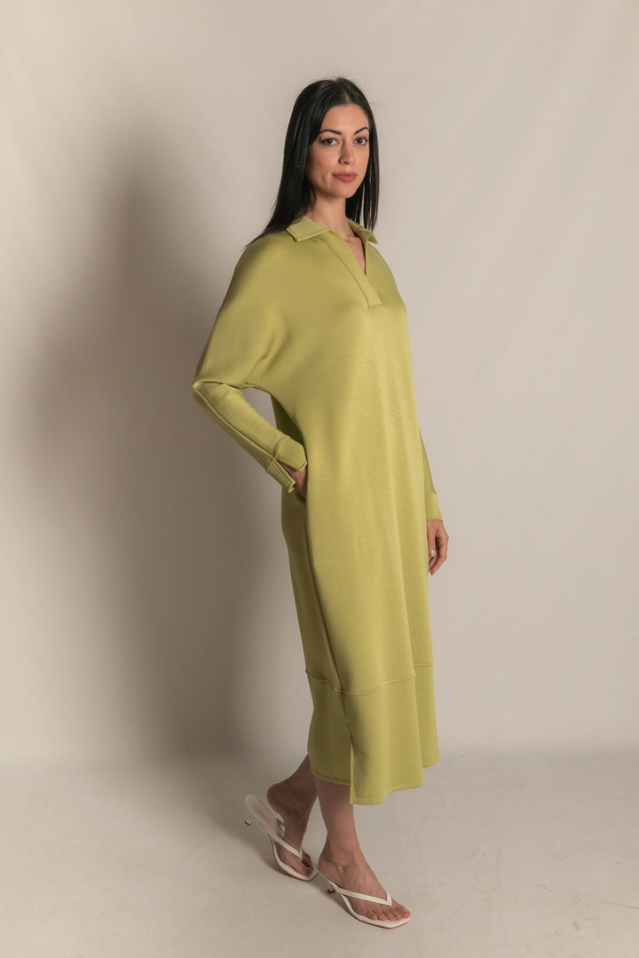 Honeylight Haven Midi Dress in Green-Midi Dresses-P. Cill-Shop with Bloom West Boutique, Women&