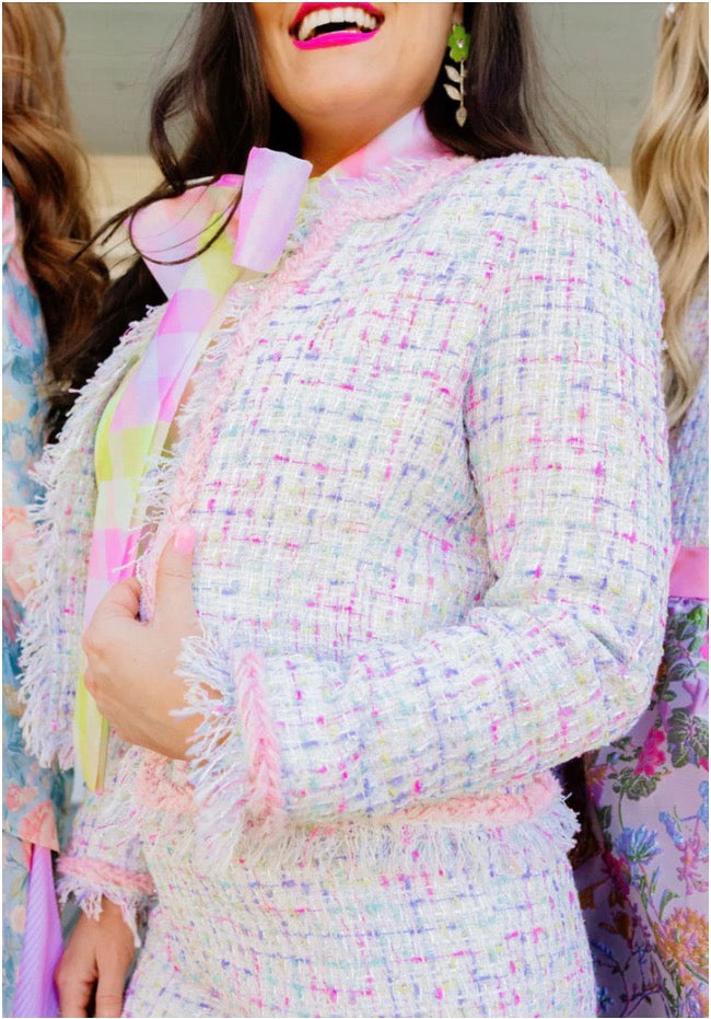 The Bloom Société Tweed Blazer