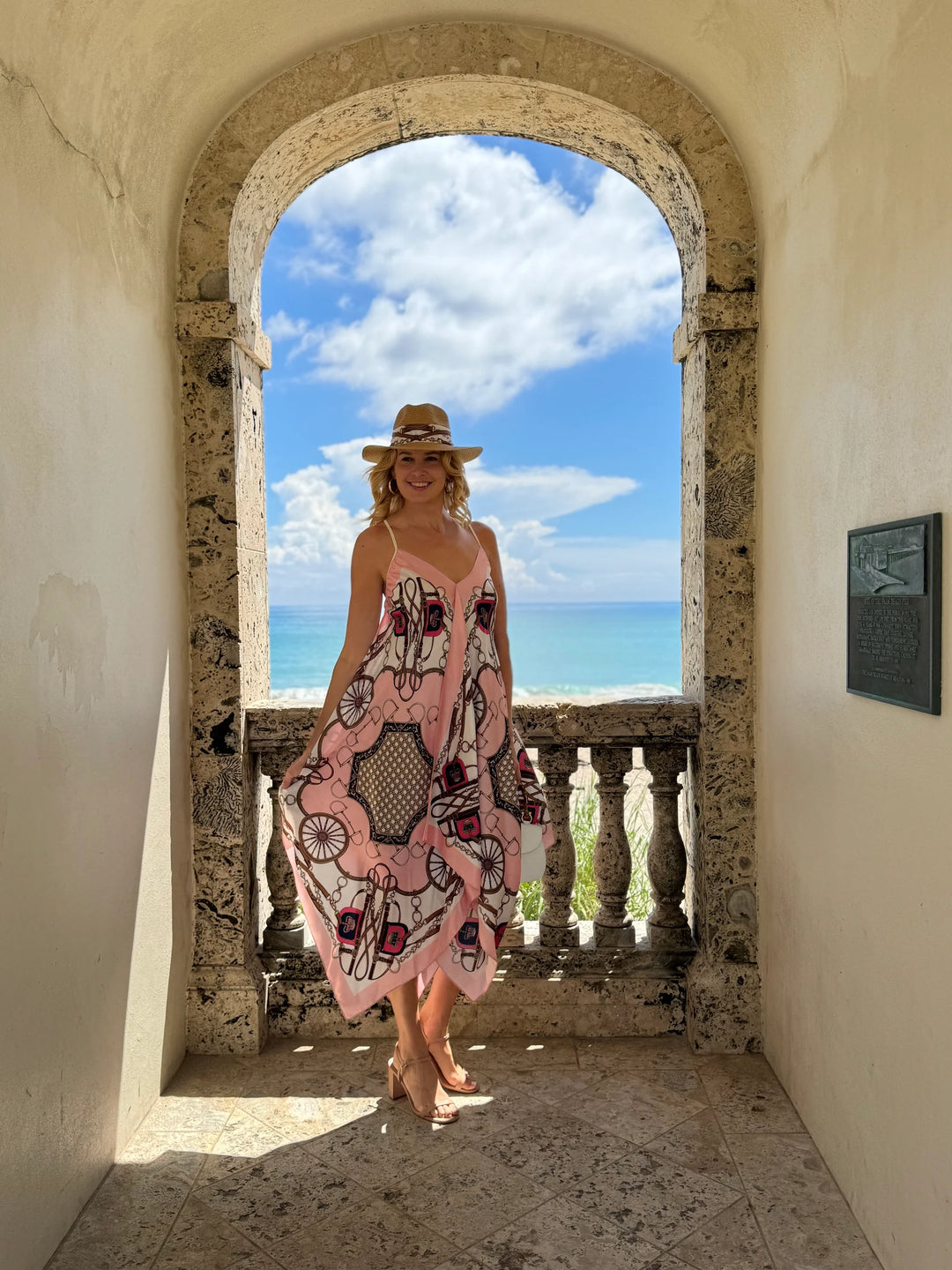 Stacey Bradley Silk Dress / Blush Bit Pre-Order-Dresses-Stacey Bradley-Shop with Bloom West Boutique, Women's Fashion Boutique, Located in Houma, Louisiana