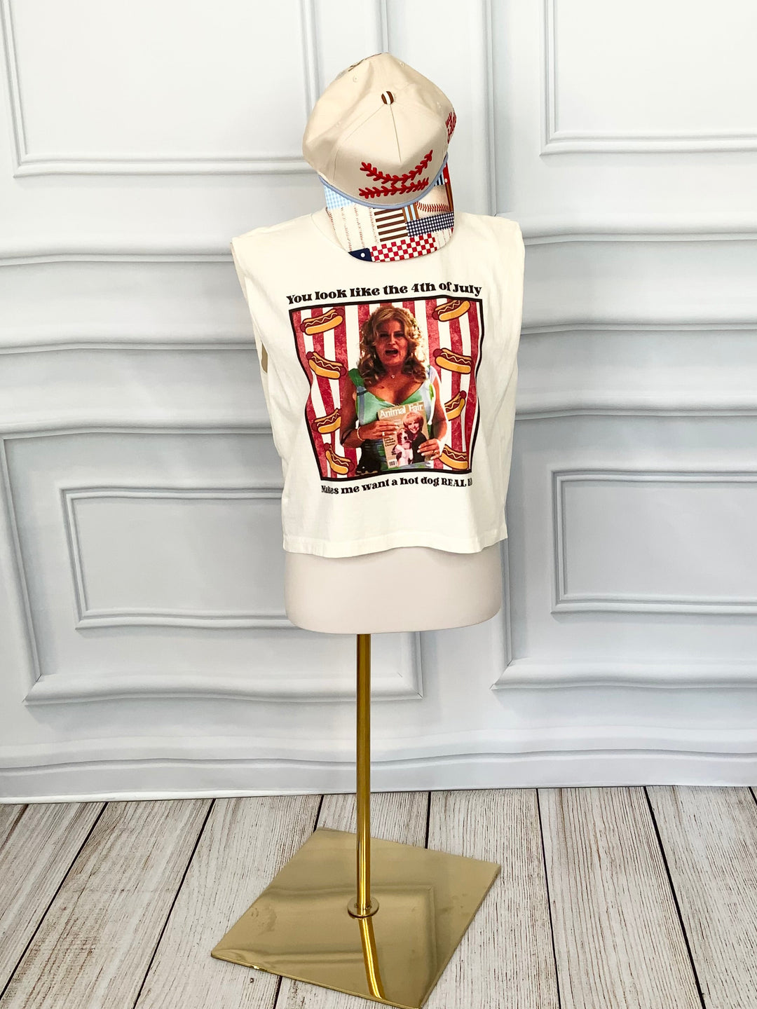Makes Me Want a Hot Dog Tank-Graphic Tank-Poppy & Pine-Shop with Bloom West Boutique, Women's Fashion Boutique, Located in Houma, Louisiana