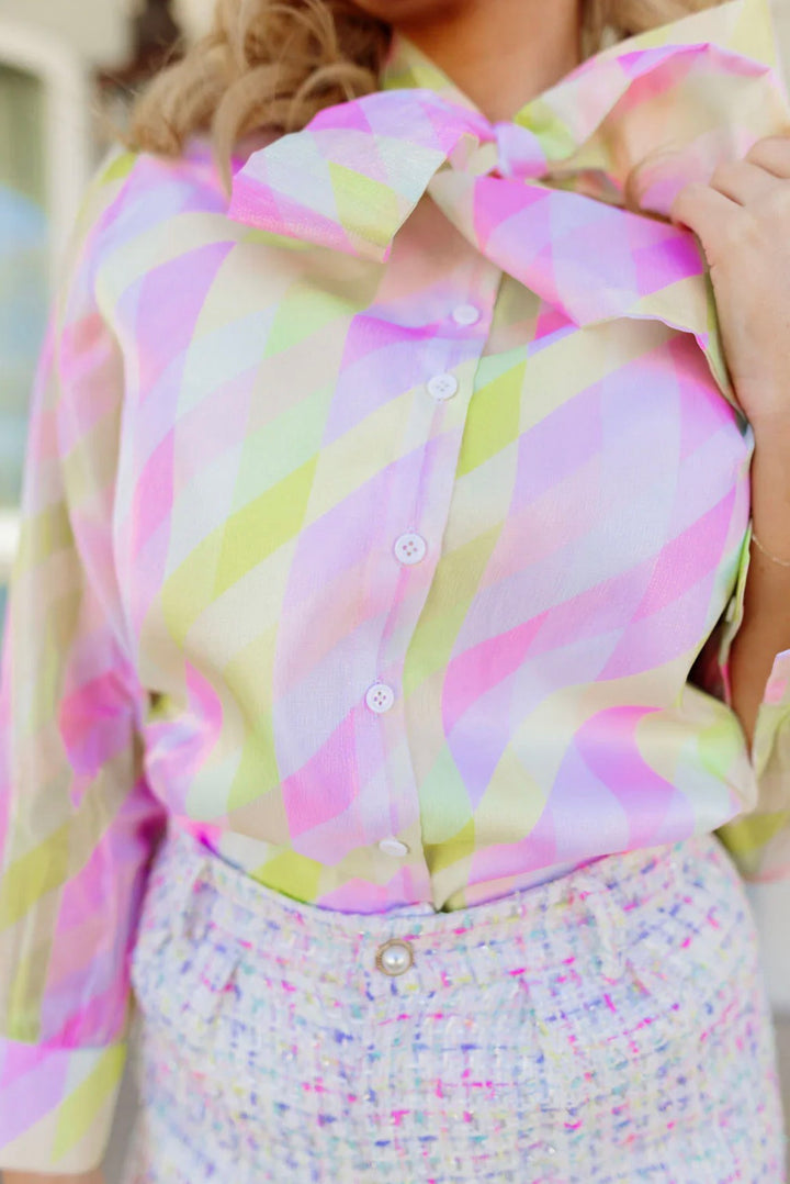 Brianna Cannon The Fifth Avenue Bow Blouse-blouse-Brianna Cannon-Shop with Bloom West Boutique, Women&