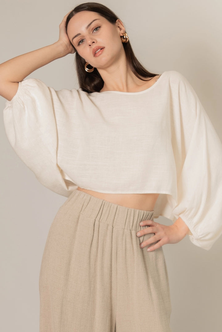 P.Cill Rue de Linen Top