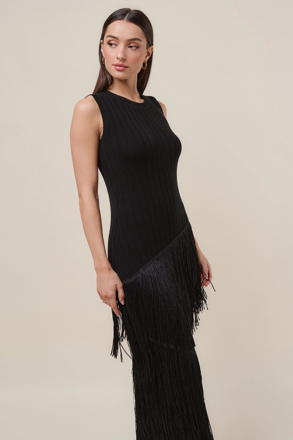 The After Party Fringe Dress