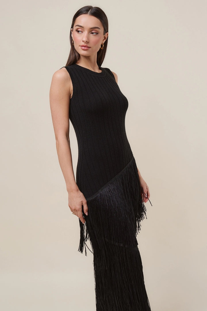 The After Party Fringe Dress