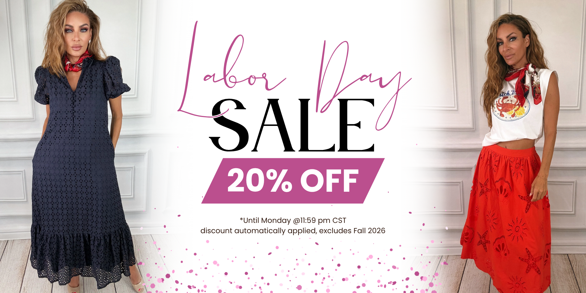 Labor Day Sale | Bloom West Boutique | 20 Off
