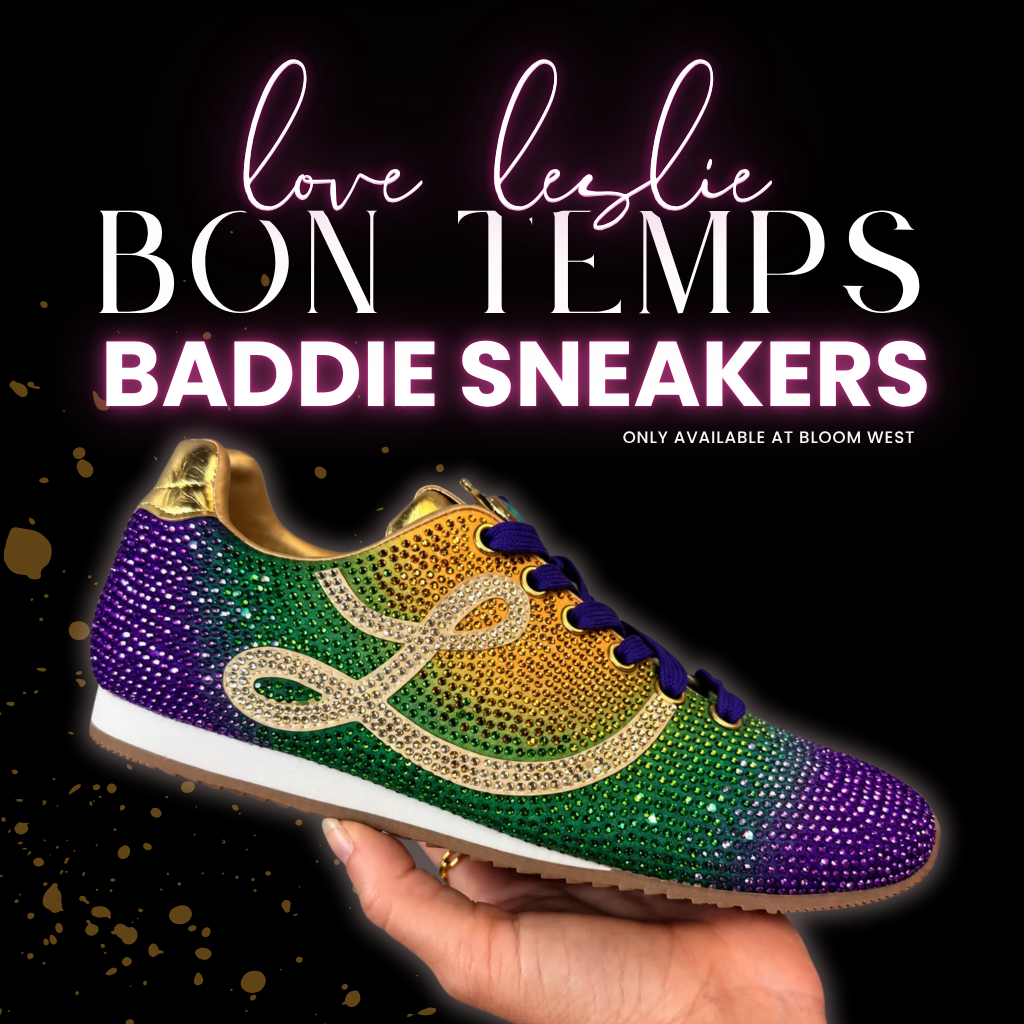 Love Leslie Bon Temps Baddie Sneakers | Bloom West Boutique | Houma, LA