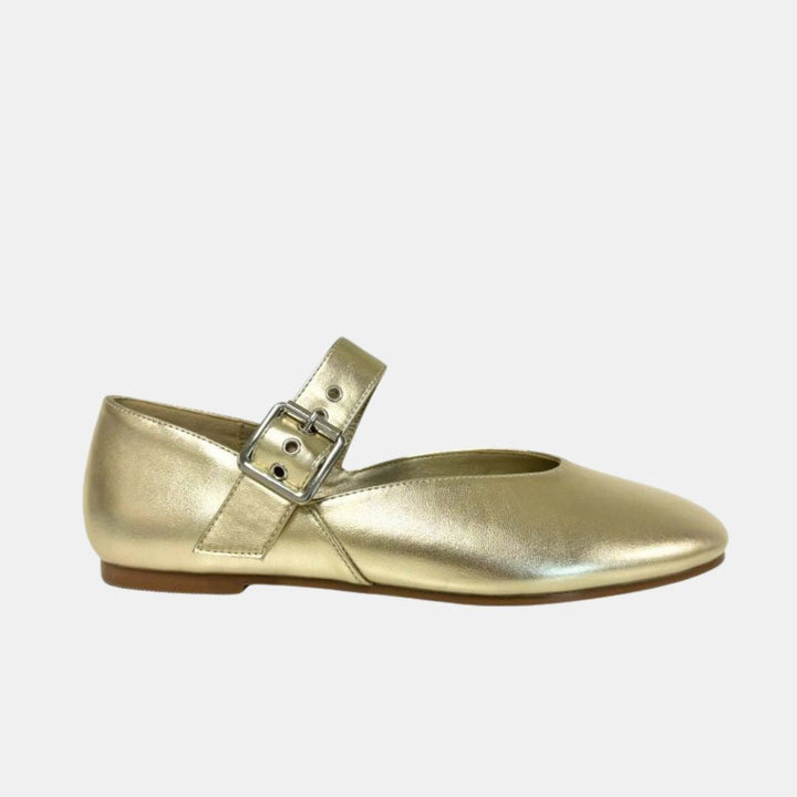 Metalic Women's Maryjane Flat-FLATS-MODAPASSO-Shop with Bloom West Boutique, Women's Fashion Boutique, Located in Houma, Louisiana