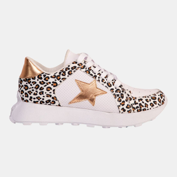 Smith Cute Animal Print Sneakers-SNEAKERS-MODAPASSO-Shop with Bloom West Boutique, Women's Fashion Boutique, Located in Houma, Louisiana