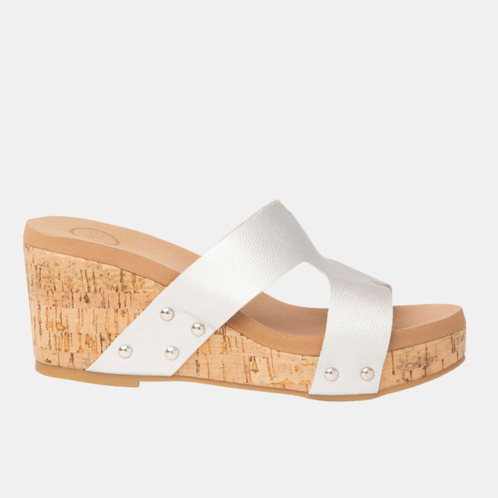 Allyson Cross Strap Wedge-WEDGES-MODAPASSO-Shop with Bloom West Boutique, Women's Fashion Boutique, Located in Houma, Louisiana