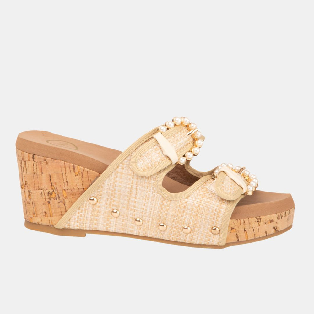 Brianna Women's Cork Design Wedge Platform-WEDGES-MODAPASSO-Shop with Bloom West Boutique, Women's Fashion Boutique, Located in Houma, Louisiana