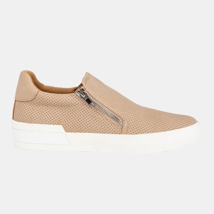 Zion Double Zipper Sneaker-SNEAKERS-MODAPASSO-Shop with Bloom West Boutique, Women's Fashion Boutique, Located in Houma, Louisiana