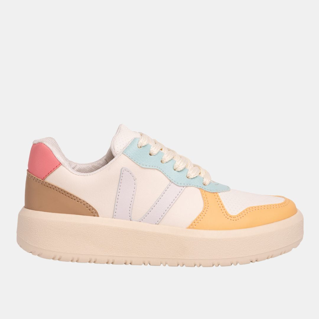 Ivy Color Block Sneakers-SNEAKERS-MODAPASSO-Shop with Bloom West Boutique, Women's Fashion Boutique, Located in Houma, Louisiana