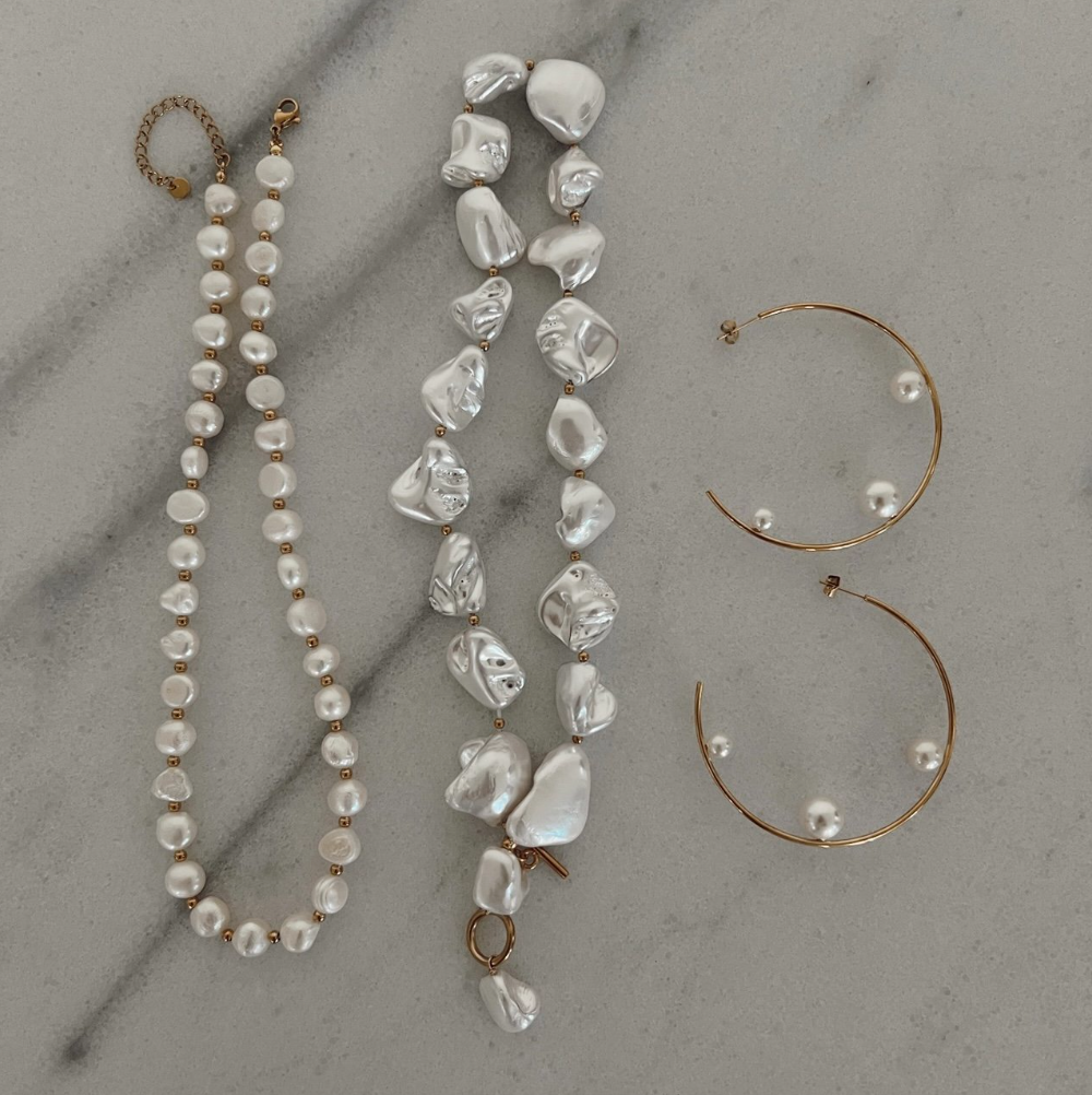 GLAM PEARL NECKLACE-Chansuttpearls-Shop with Bloom West Boutique, Women&