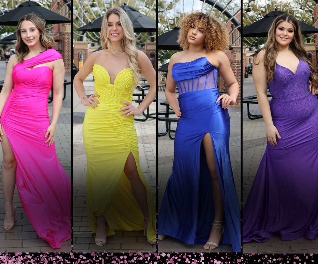 Women in prom dresses | Bloom West Boutique | Houma, LA