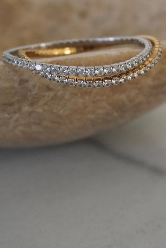 STRETCHY TENNIS BRACELET-Chansuttpearls-Shop with Bloom West Boutique, Women&