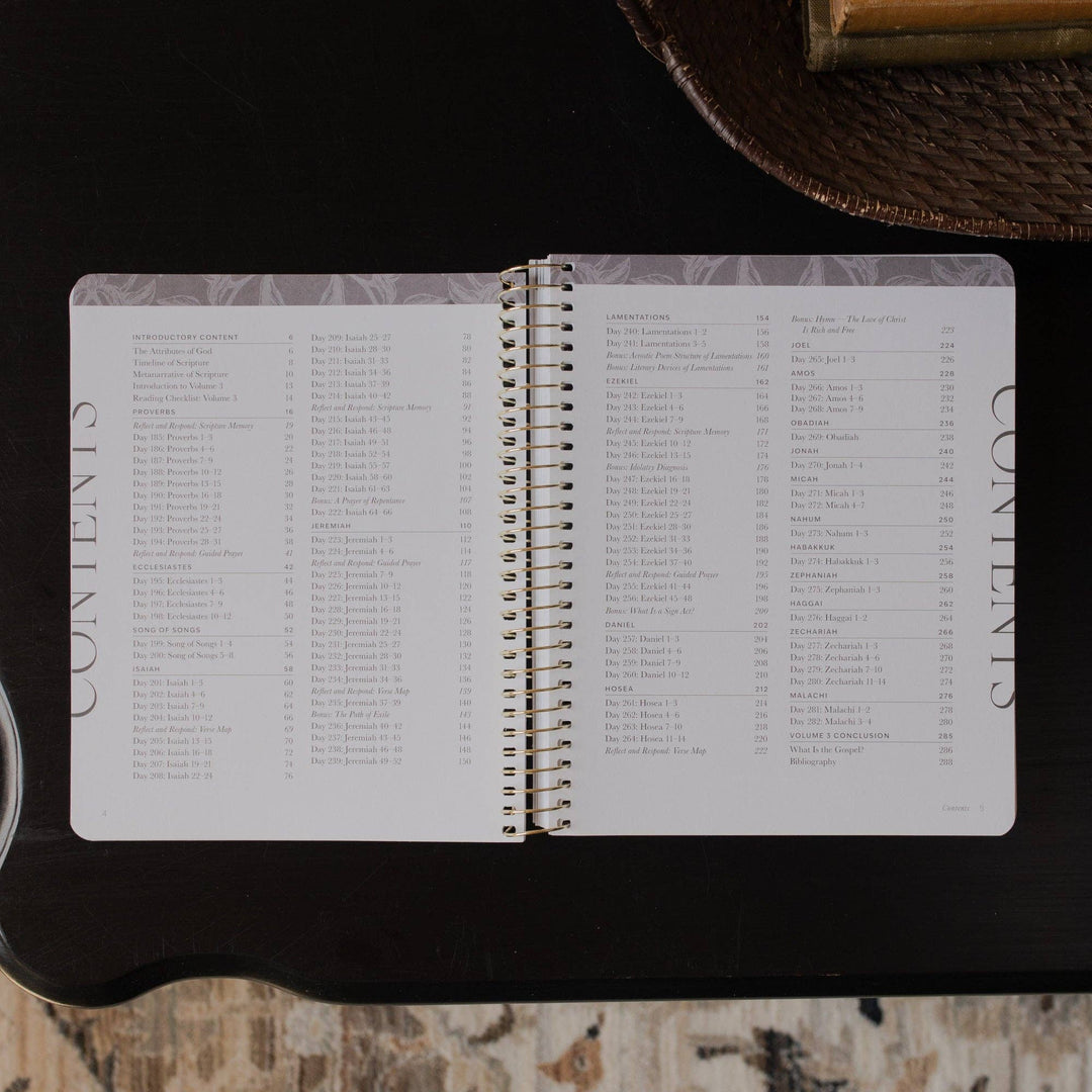 A Year in the Bible | 365 Days Matthew to Malachi￼ | Volume 3-The Daily Grace Co-Shop with Bloom West Boutique, Women's Fashion Boutique, Located in Houma, Louisiana