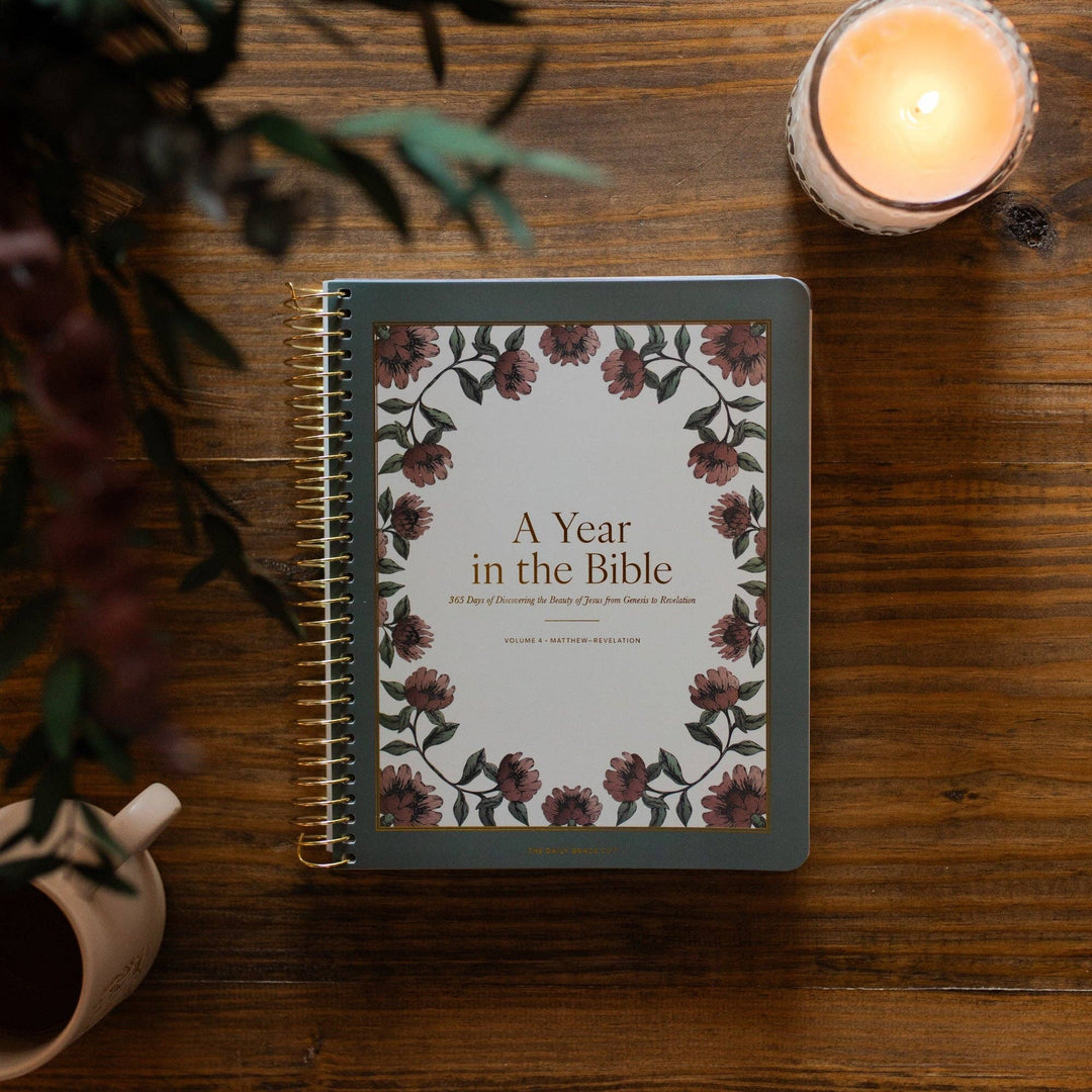 A Year in the Bible | 365 Days Matthew to Revelation | Volume 4-The Daily Grace Co-Shop with Bloom West Boutique, Women's Fashion Boutique, Located in Houma, Louisiana