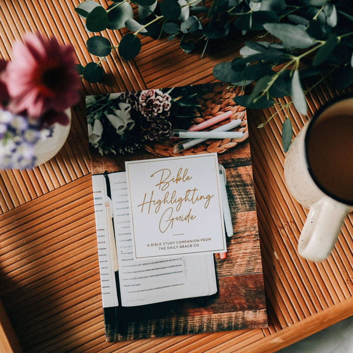 Bible Highlighting Guide-The Daily Grace Co-Shop with Bloom West Boutique, Women's Fashion Boutique, Located in Houma, Louisiana