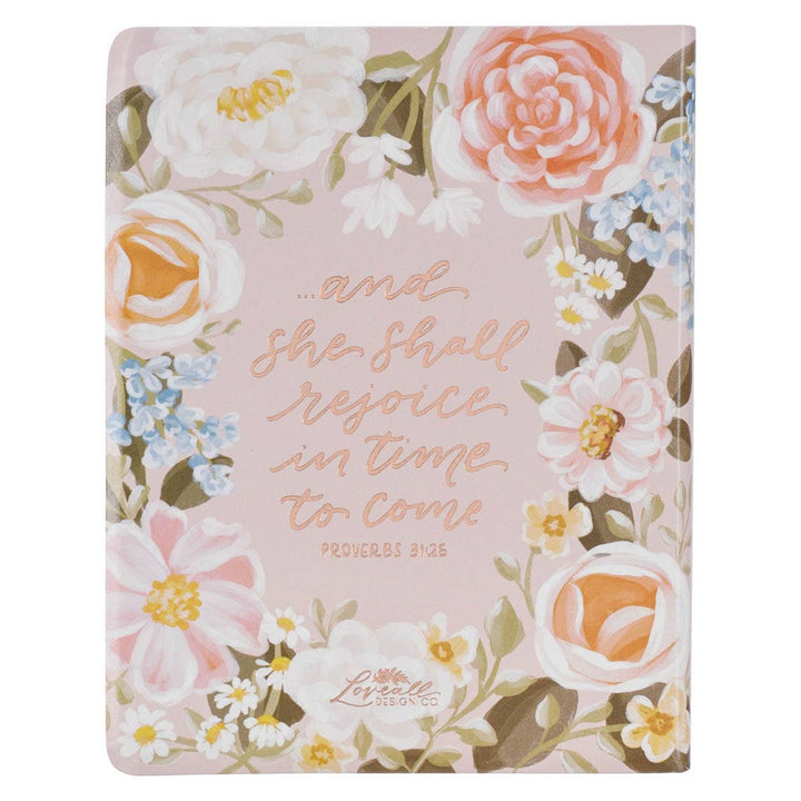 KJV Notetaking Bible Faux Leather Strength&Dignity Prov31:25-Accessories-Christian Art Gifts-Shop with Bloom West Boutique, Women's Fashion Boutique, Located in Houma, Louisiana
