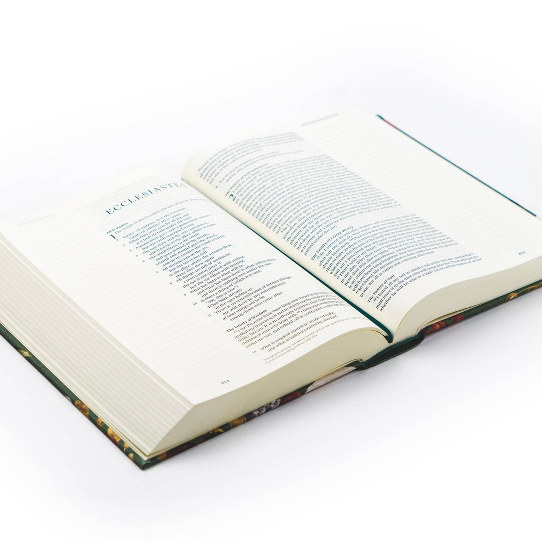 ESV Large Print Journaling Bible : Hollis Theme-Bibles & Devotionals-Hosanna Revival-Shop with Bloom West Boutique, Women's Fashion Boutique, Located in Houma, Louisiana
