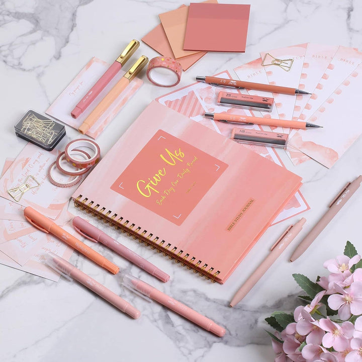 Sunset Blush Mr. Pen Bible Journaling Kit for Women-Accessories-Mr. Pen-Shop with Bloom West Boutique, Women's Fashion Boutique, Located in Houma, Louisiana