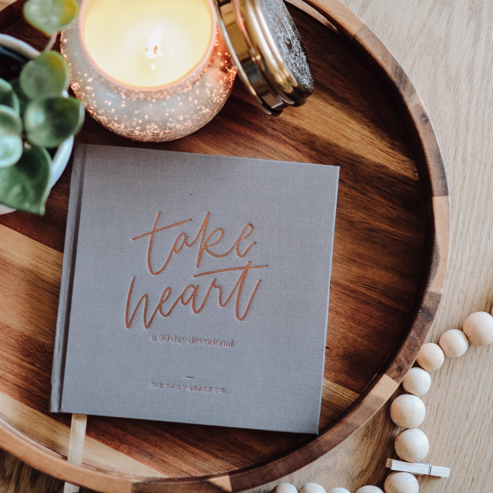Take Heart | A 90-Day Devotional-Accessories-The Daily Grace Co-Shop with Bloom West Boutique, Women's Fashion Boutique, Located in Houma, Louisiana