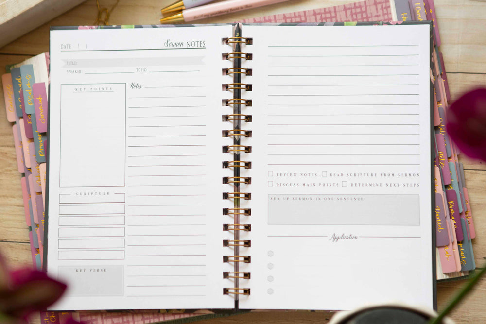 Sermon Notes Journal | Sermon Notebook-Accessories-Chosen & Cherished-Shop with Bloom West Boutique, Women's Fashion Boutique, Located in Houma, Louisiana