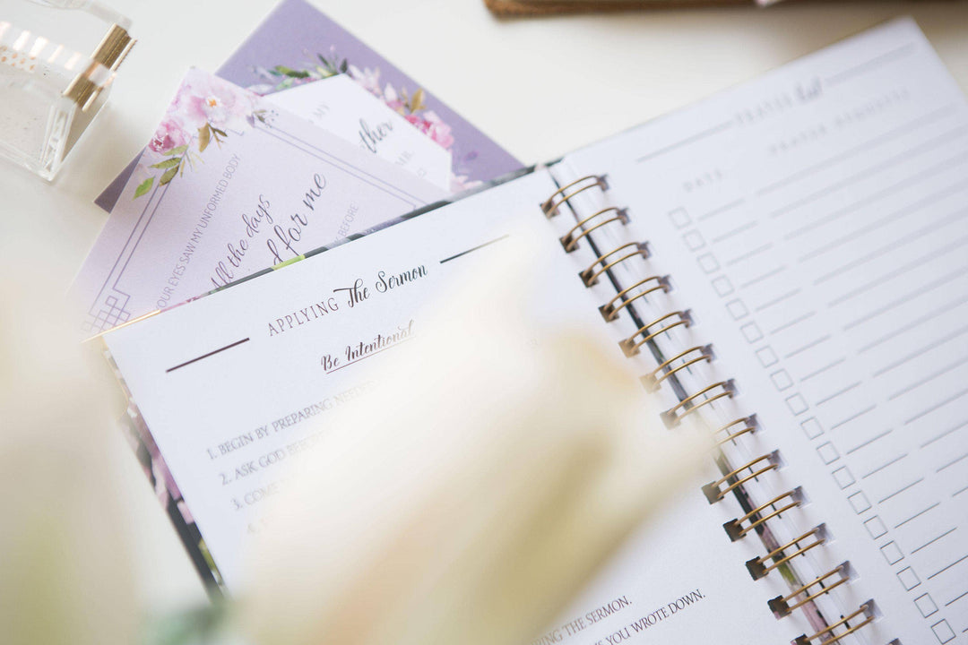 Sermon Notebook | Sermon Notes Journal-Bible Accessories-Chosen & Cherished-Shop with Bloom West Boutique, Women's Fashion Boutique, Located in Houma, Louisiana