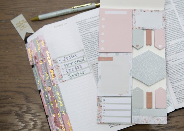Selah Bible Study Sticky Notes | Post It Notes for Bible-Bible Accessories-Chosen & Cherished-Shop with Bloom West Boutique, Women's Fashion Boutique, Located in Houma, Louisiana