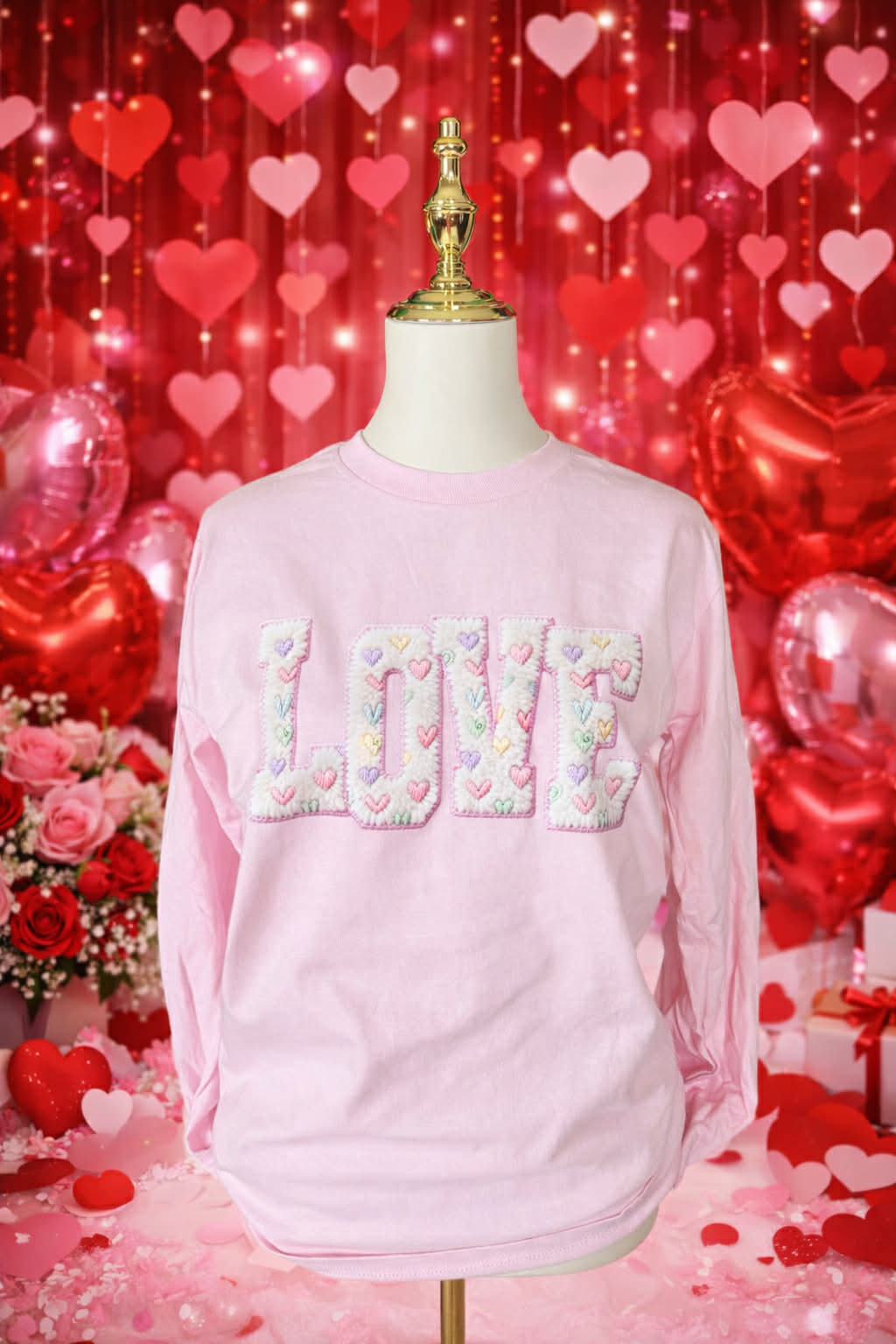 Love Me Tee Top-Tops-Bloom West Boutique-Shop with Bloom West Boutique, Women's Fashion Boutique, Located in Houma, Louisiana