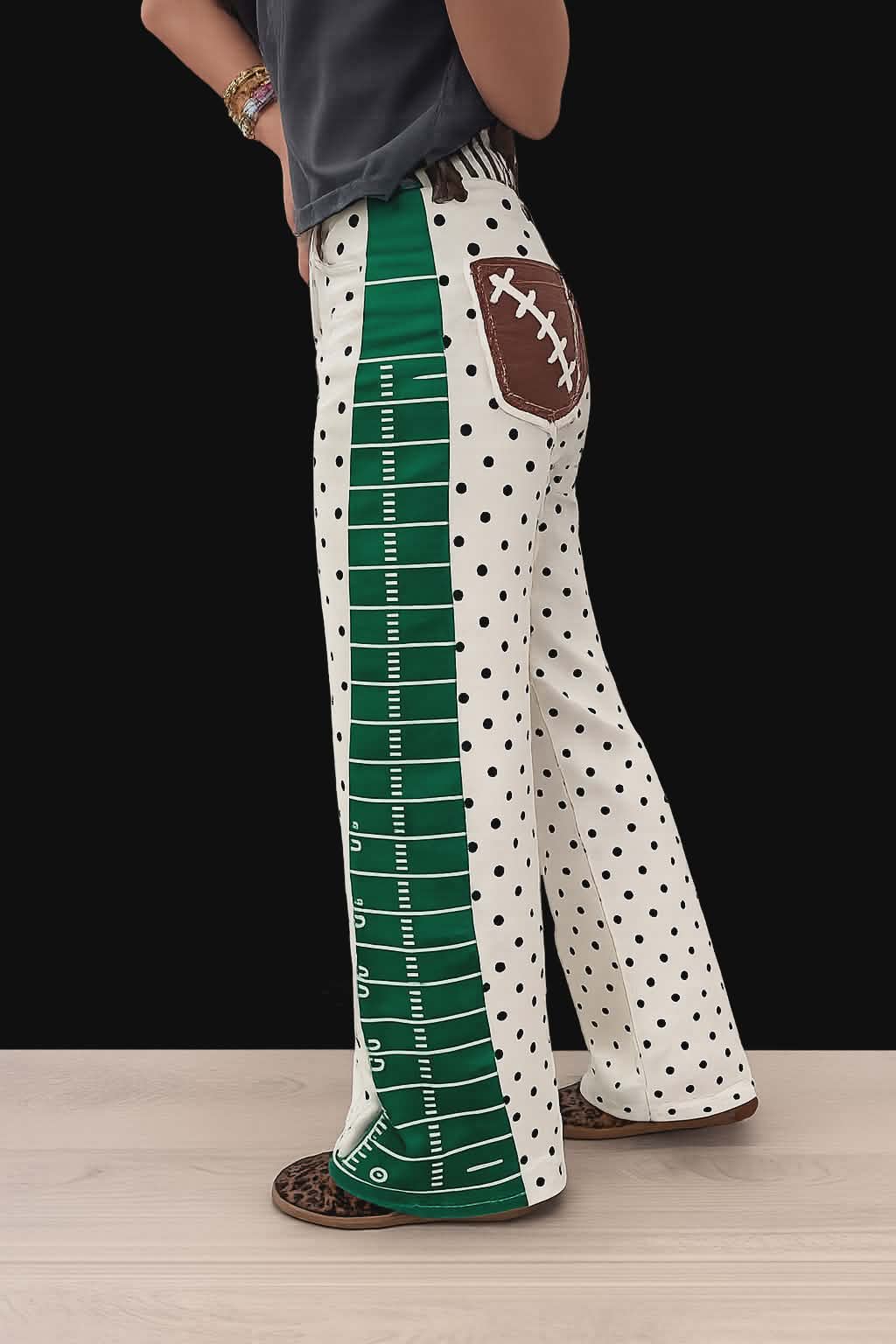 Pigskin and Polka Dot Pants PRE-ORDER