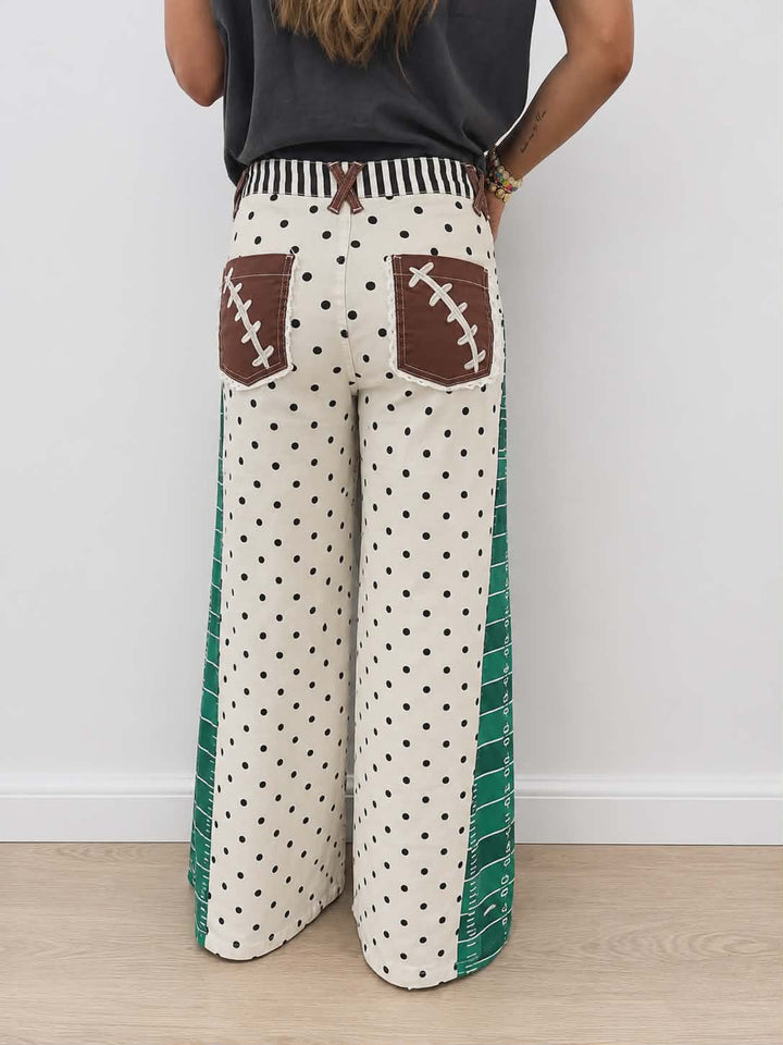 Pigskin and Polka Dot Pants PRE-ORDER