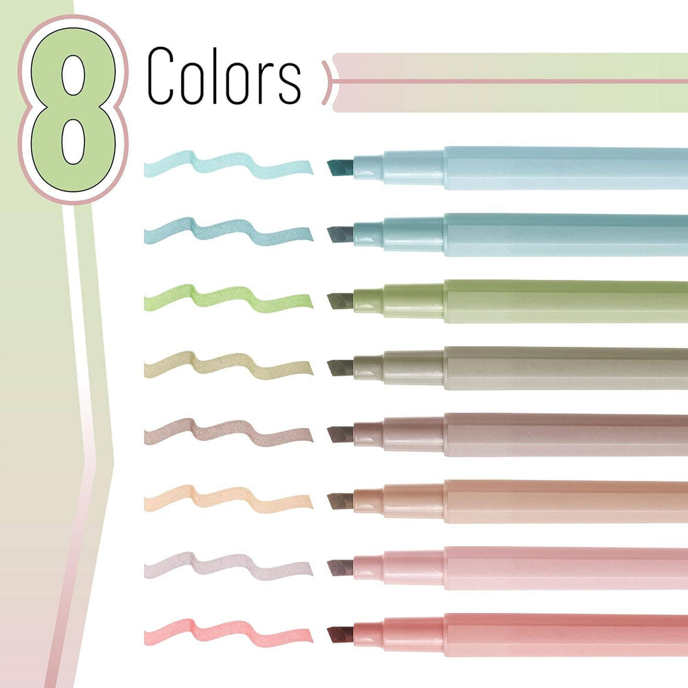 Mr. Pen Aesthetic Highlighter Set - 8 Pack-Accessories-Mr. Pen-Shop with Bloom West Boutique, Women's Fashion Boutique, Located in Houma, Louisiana