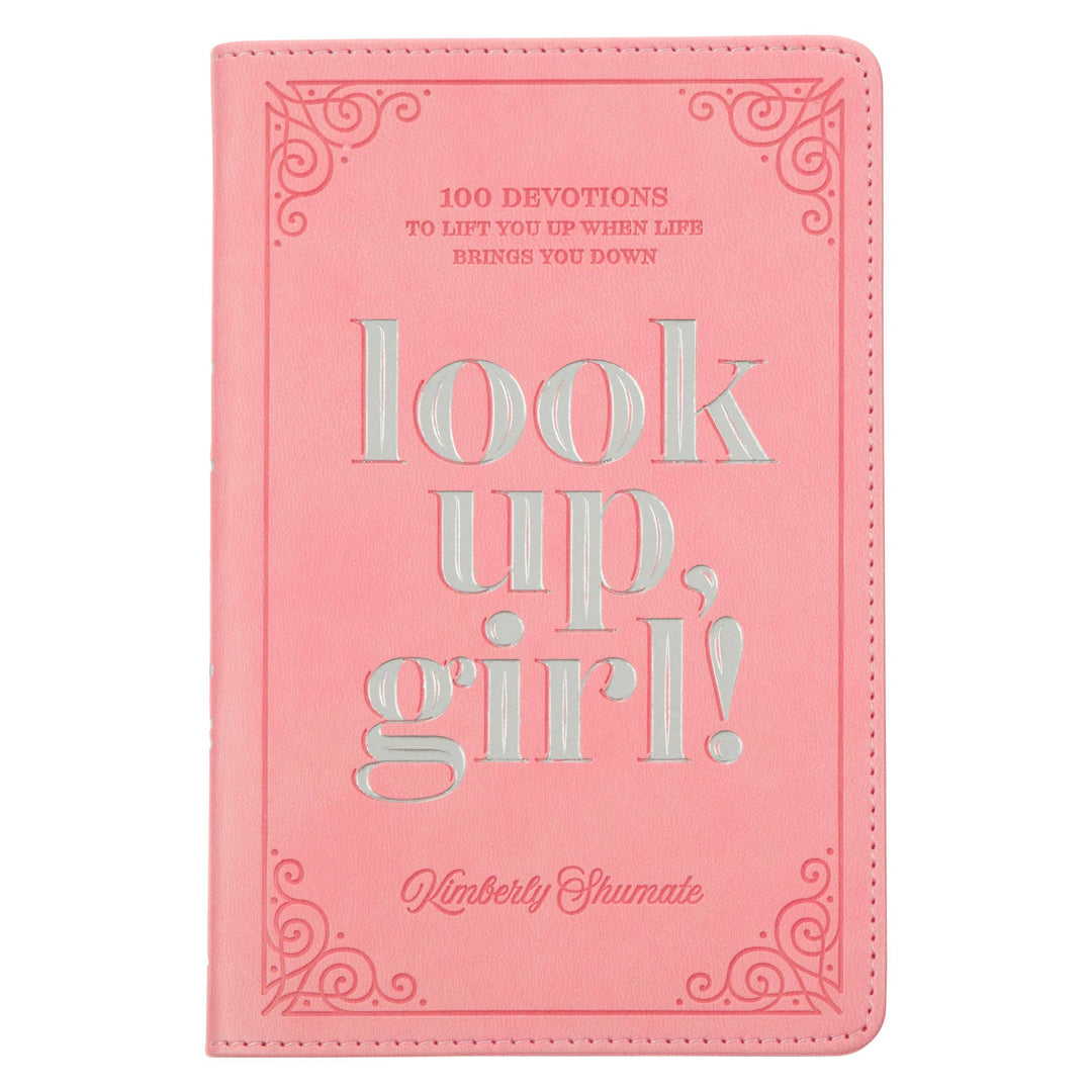 Devotional Look Up, Girl Faux leather-Accessories-Christian Art Gifts-Shop with Bloom West Boutique, Women's Fashion Boutique, Located in Houma, Louisiana