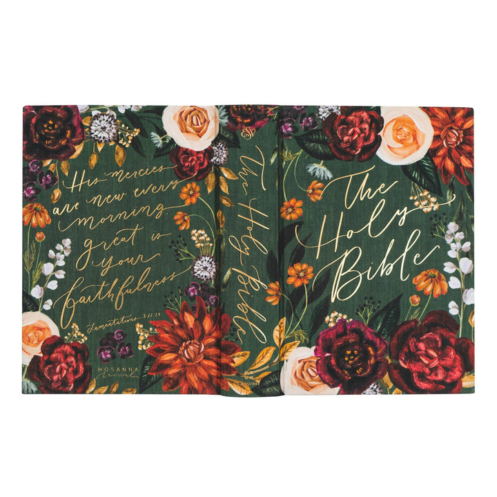 ESV Large Print Journaling Bible : Hollis Theme-Bibles & Devotionals-Hosanna Revival-Shop with Bloom West Boutique, Women's Fashion Boutique, Located in Houma, Louisiana