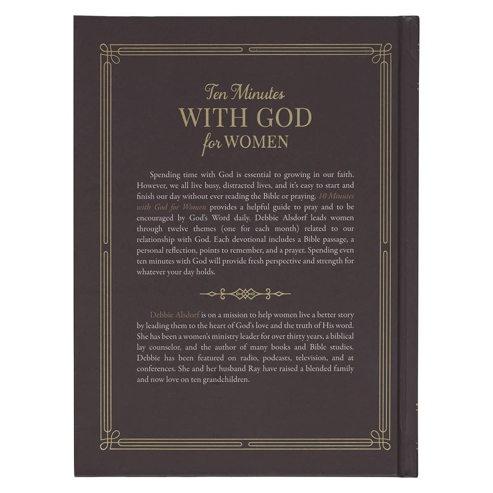 Devotional 10 Minutes with God for Women Hardcover-Accessories-Christian Art Gifts-Shop with Bloom West Boutique, Women's Fashion Boutique, Located in Houma, Louisiana