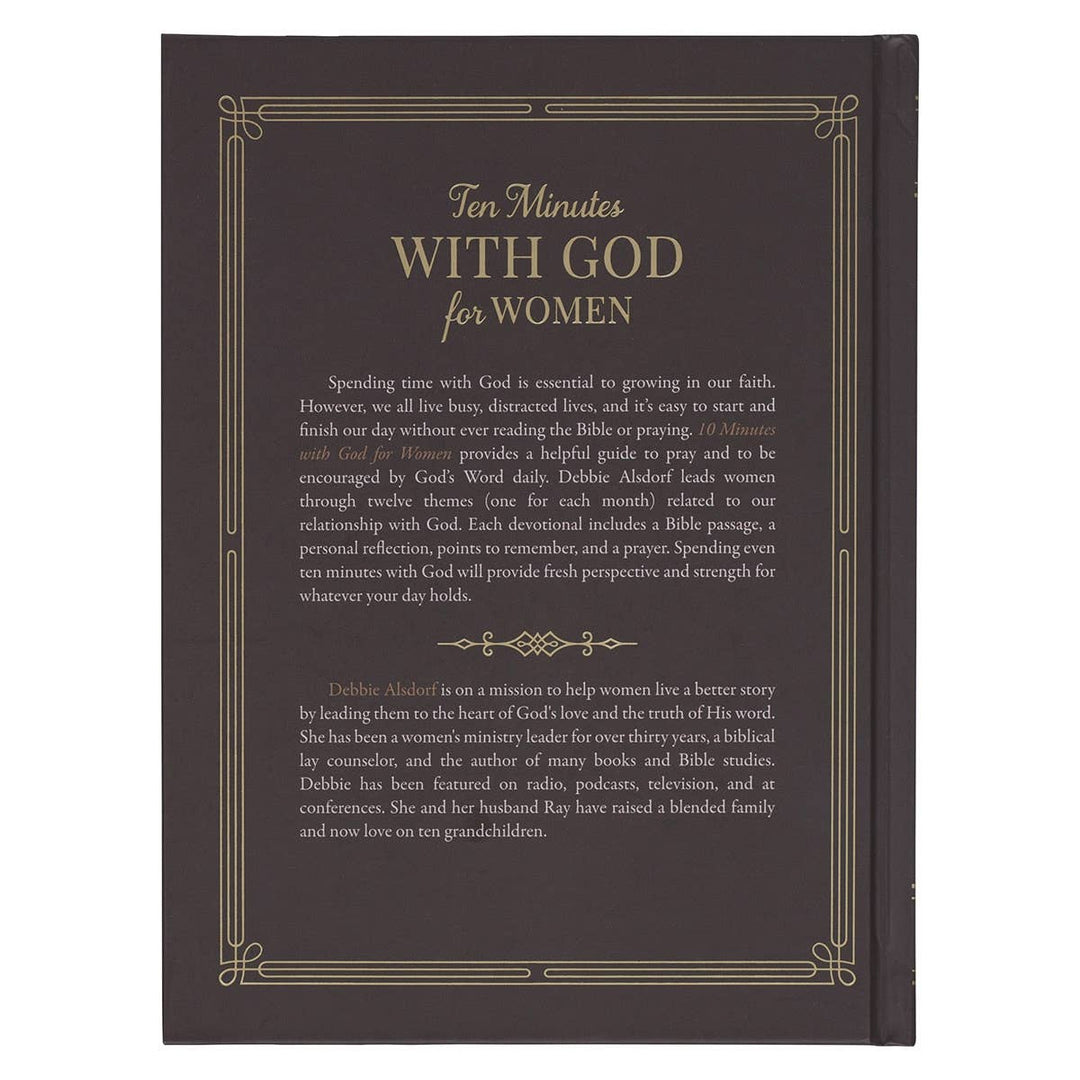 Devotional 10 Minutes with God for Women Hardcover-Accessories-Christian Art Gifts-Shop with Bloom West Boutique, Women's Fashion Boutique, Located in Houma, Louisiana